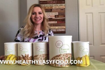 Thrive Life’s February Delivery Specials! Healthy, Easy Foods And Snacks