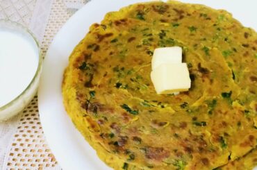 Healthy Lunch Box Recipe for Indian Kids-Methi Laccha Paratha(wheat)-Crispy And Tasty Methi Parath