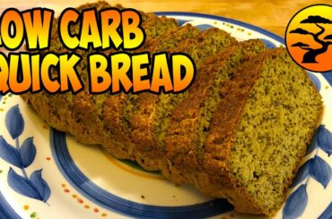 Low Carb Quick Bread Recipe - 2.33 Net Carbs Per Slice! Keto Friendly
