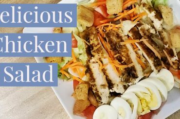 The Best Salads For Your Buck | Watch Me Make An Affordable And Delicious Chicken Salad