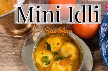 Mini Idli Sambhar | How to make Mini Idli | Easy and healthy Breakfast | Aroma Cooking Aachi Samayal