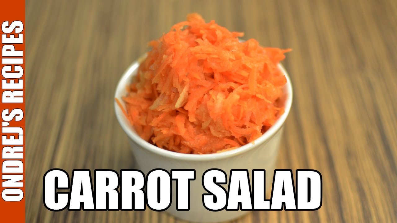 Simple Carrot Salad Recipe | How To Make Grated Carrot Salad With Apple Simple Carrot Salad Recipe | How To Make Grated Carrot Salad With Apple