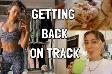 WHAT I EAT IN A DAY | green smoothie, hiit workout, healthy food