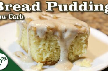 Bread Pudding Cake – Warm and Delicious! – Low Carb Keto Dessert Recipe