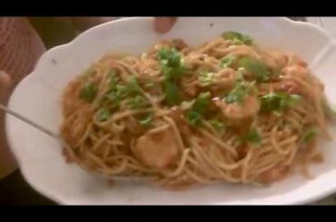# VERY YUMMY SHRIMP SPAGHETTI/no calories,fats and very healthy recipe/CURIOUS MOM'S