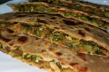 हरी सब्जियों से भरा पराठा आपने पहले कभी नहीं बनाया होगा |Healthy Mix Vegetable Stuffed Paratha