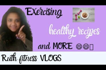 My WEIGHT LOSS JOURNEY doing some healthy recipes and exercising | also watch the bloopers 🤣😄♥️