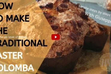 Colomba Italian Easter bread from healthy Nasti Kitchen.