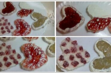 Valentine Special Recipe | Valentine's Day Special | Toast Recipe | Healthy Food Kitchen