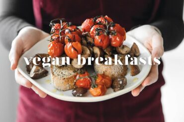 VEGAN BUDGET BREAKFASTS FOR UNDER £1 ($1.50) 🌱 4 Cheap & Easy Student Recipes