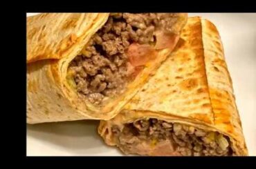 Healthy "Big Mac" Burrito (4-5 points per serving on blue / Weight Watchers) WW #TeamBlue