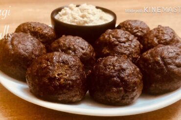 Ragi pundi || ragi balls || steamed ragi balls|| healthy breakfast recipe