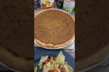 Delish- healthy dinner  then.... homemade pumpkin pie !!!!