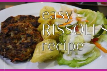 EASY RISSOLES RECIPE || EASY DINNER IDEAS