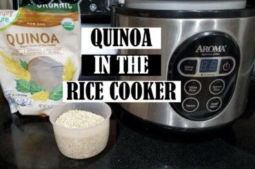 How to Cook Quinoa in Your Rice Cooker + BONUS RECIPE!