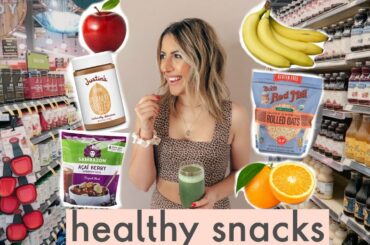 Healthy Snacks & Grocery Shop With Me | Steph Sterjovski Jolly