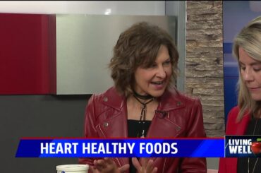 Heart healthy foods on National Wear Red Day