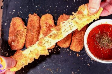 KETO Mozzarella Sticks Easy Low Carb Snacks Recipe