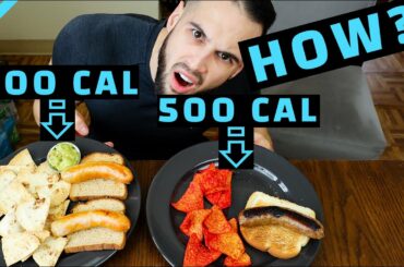 MtC E. 3: Diet Hacks: Meals under 500 calories for MORE muscle EASY recipe MACRO friendly