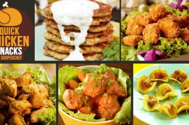 5 Quick Chicken Snacks Recipes By SooperChef