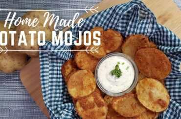 Home Made Potato Mojos ( Easy Recipes For Snacks ) - Merienda Time