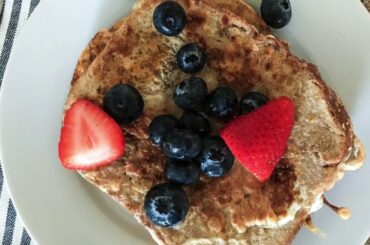 PAN FRANCES SALUDABLE Y BAJO EN CALORIAS || HEALTHY AND LOW CALORIE FRENCH TOAST