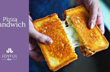 Pizza Sandwich | Quick & Easy Tawa Sandwich | Heavy Breakfast Recipes