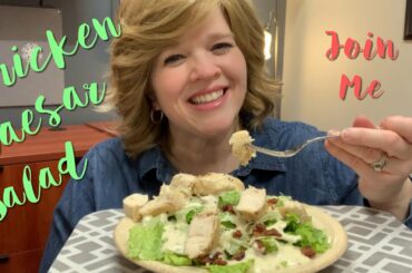 Healthy Eating Show - Chicken Caesar Salad with Bacon!
