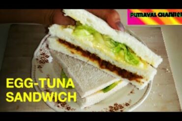 EASY TUNA-EGG SANDWICH//BUDGET FRIENDLY MEAL