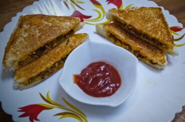 Grated egg&cheese sandwich/breakfast & evening snack ideas/sandwich recipes/kids lunch box recipe