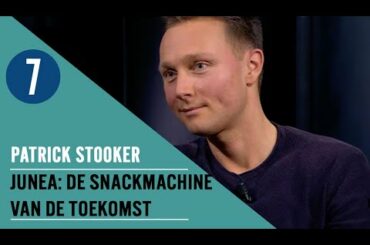 'Onze healthy snack machine bedien je met je smartphone' | Patrick Stooker (Junea) | 7DTV
