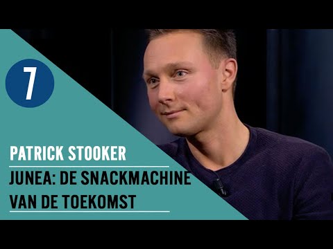 'Onze healthy snack machine bedien je met je smartphone' | Patrick Stooker (Junea) | 7DTV 'Onze healthy snack machine bedien je met je smartphone' | Patrick Stooker (Junea) | 7DTV