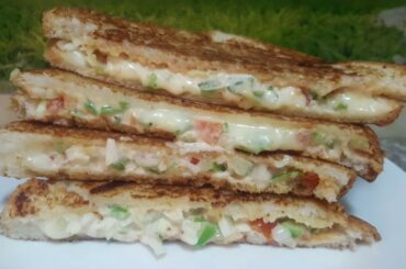Creamy veg Sandwich/5 minute sandwich/