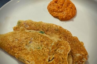 Oats Dosa | Healthy Breakfast Recipe | How to make Oats Dosa | Crumbs in Cookery