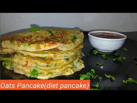 WEIGHT LOSS Pancake Recipe | Oats Pancake | Diet Pancake | weight loss recipe | Chatpate snacks WEIGHT LOSS Pancake Recipe | Oats Pancake | Diet Pancake | weight loss recipe | Chatpate snacks