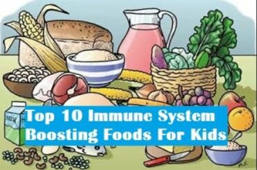 Top 10 Immune System Boosting Foods For Kids │Healthy Food Tips