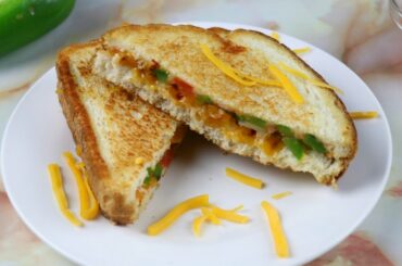 বাচ্চাদের জন্য মজাদার “পিৎজা স্যান্ডউইচ” | Pizza Sandwich Recipe | Sandwich Recipe in Bangla