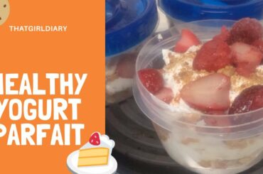 Fruit, Granola & Yogurt Parfait | Healthy Breakfast Recipe