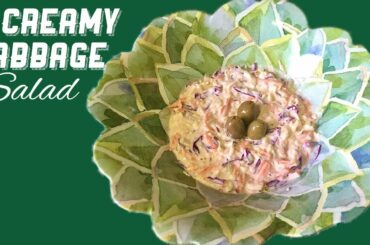 SALAD SPECIAL(Creamy cabbage salad)/অসাধারন একটি tasty and healthy সালাদ রেসিপি