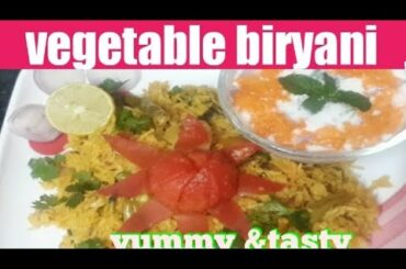 Vegetable biryani | vegetable pulav | Healthy and tasty recipes