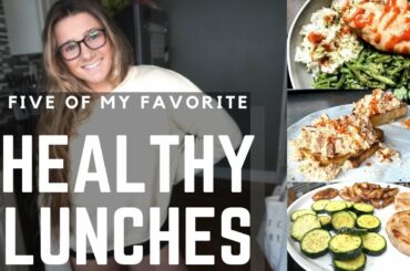 MY TOP FIVE MACRO-FRIENDLY / HEALTHY LUNCHES!