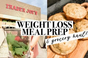 WW TRADER JOES HAUL & MEAL PREP FOR WEIGHT LOSS POINTS FOR ALL PLANS!