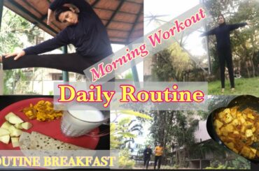 Daily Routine/Morning Walk/Yoga/ Exercise/ Healthy Breakfast/ Evening Walk/ JyotiRanoteVlog ☺️