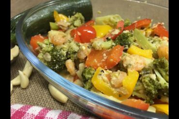 Coconut Milk Prawns & Vegetables | Healthy Recipes | Tummy Trails