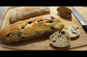 No-Knead Mediterranean Olive Bread… super easy… 5 Star restaurant quality (updated)
