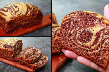 Coconut Marble Cake Recipe | Coconut Zebra Cake Recipe Without Oven | Yummy