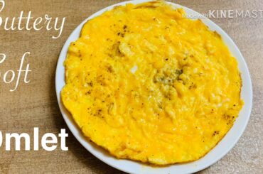 Buttery soft omlet||omlet||soft omlet||healthy breakfast recipe