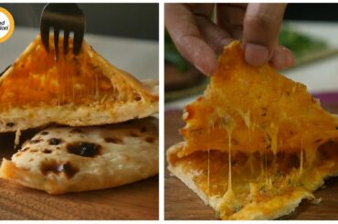 Tandoori Aloo Cheesy Naan Recipe By Food Fusion