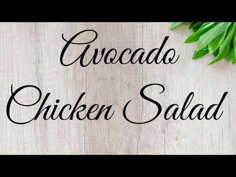 #healthyrecipe #mealprep Healthy Chicken Avocado Salad #healthyrecipe #mealprep Healthy Chicken Avocado Salad
