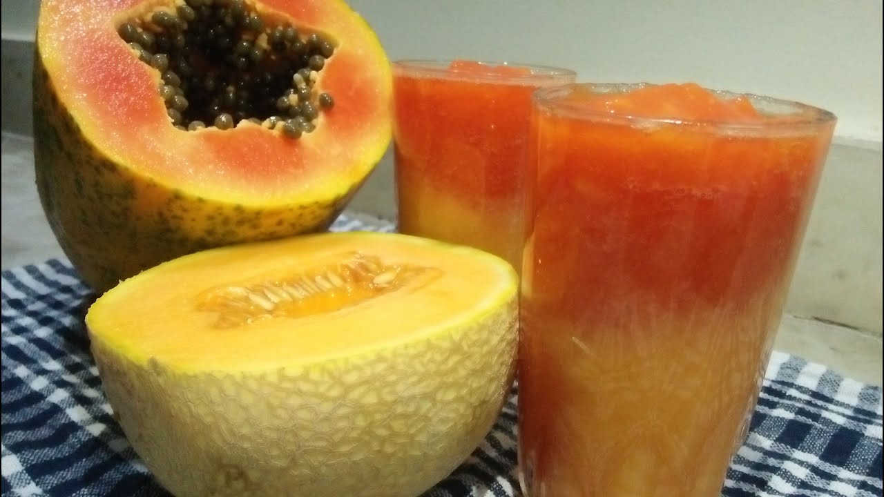 Healthy & Weight Loss Juice | Papaya Juice | Muskmelon Juice | Papaya Juice Recipe |Musk Melon Juice Healthy & Weight Loss Juice | Papaya Juice | Muskmelon Juice | Papaya Juice Recipe |Musk Melon Juice